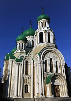Images Dated 9th March 2012: Lithuania. Vilnius. Orthodox Church of St. Michael and St. C