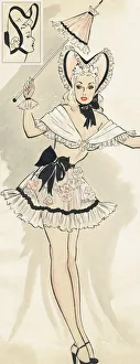Images Dated 16th March 2018: Little Bo - Murrays Cabaret Club costume design