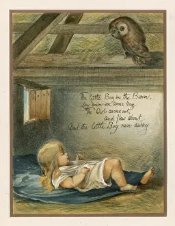 Little Boy in the Barn