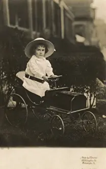 Pedal Prints: Little boy in pedal car, Philadelphia, USA