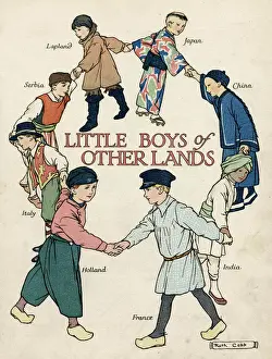 Little boys of other lands in their native costumes
