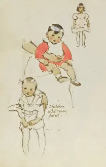 Three little children