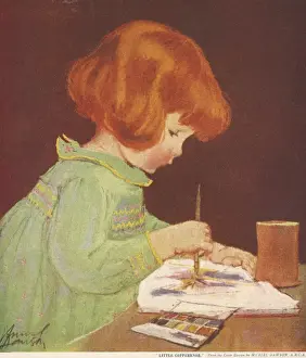 Paints Prints: Little Coppernob by Muriel Dawson