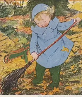 Sweeps Prints: Little Crossing Sweeper by Muriel Dawson