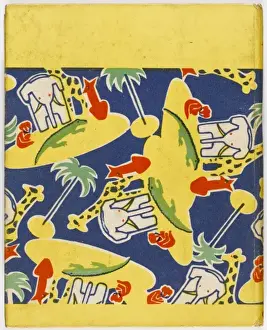 Giraffes Prints: Little Folks at the Zoo back cover