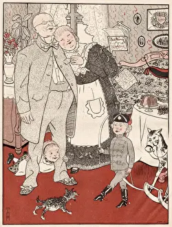 Fritz Prints: Little Fritzs birthday: a proper little Prussian Date: 1896