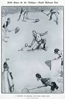 Heath Robinson Humour Collection: Little Games for the Holidays - Bouncing the Beechum