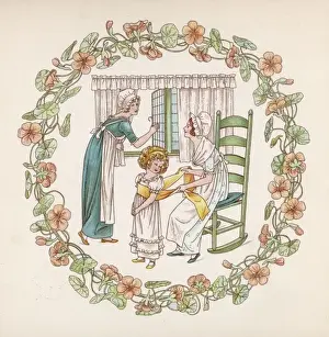 Little Girl Dressing 19C