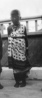 Images Dated 17th June 2016: Little girl of Kismayo, Somalia, East Africa