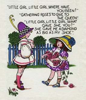 Larcombe Prints: Little Girl Little Girl