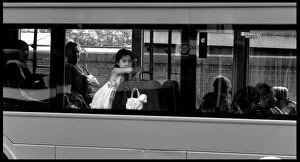 Images Dated 22nd June 2016: Little girl on London bus