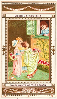 GIRL & BASKET C.1880