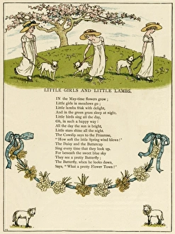Spring Gallery: Little Girls and little lambs