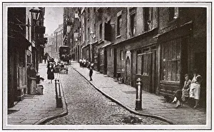 Aug21 Prints: Little Italy in London - Eyre Street in Clerkenwell in the 1920s