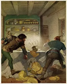 Sheriff Prints: Little John and the Cookin the Sheriffs house