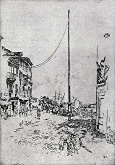 Whistler Prints: The Little Mast, Venice