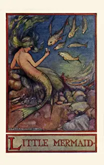 Mermaid Prints: The little mermaid