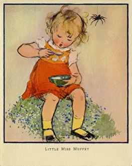 Tuck Prints: Little Miss Muffet