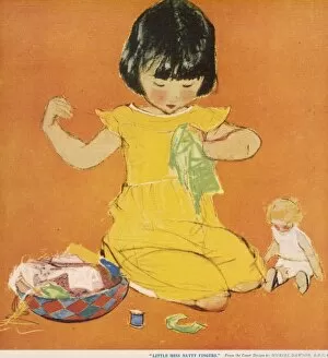 Garment Collection: Little Miss Natty Fingers by Muriel Dawson