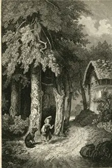 Fairytale Prints: Little Red Riding Hood and the Wolf
