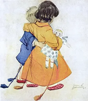 Sleepy Prints: Two Little Sleepy Heads by Muriel Dawson