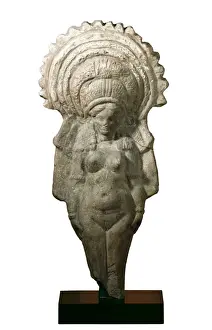 Aphrodite Prints: Little Statue of Aphrodite. 3rd BC. Greek art
