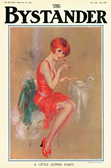 Images Dated 27th March 2012: A Little Supper Party by Hal Bevan Petman