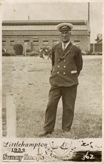 Littlehampton Prints: Littlehampton - L. U. D. C. Bus Driver - Uniform with cap