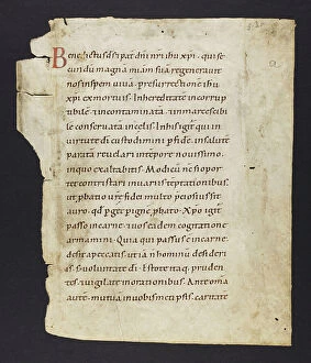 Fragment Collection: Liturgical Text (Fragment)
