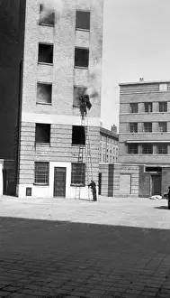 Live Prints: Live carry-down from drill tower at Lambeth Brigade HQ