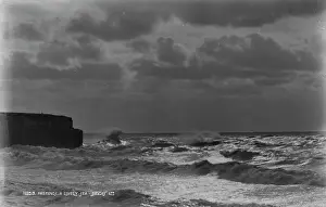 Stormy Prints: A Lively Sea at Hastings