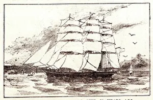 Clipper Prints: Liverpool Clipper Ship