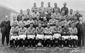 Images Dated 27th June 2017: Liverpool FC football team 1924-1925