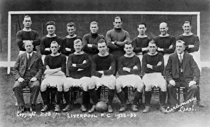 Team Collection: Liverpool FC football team 1932-1933