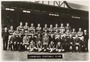 Carr Gallery: Liverpool FC football team 1936