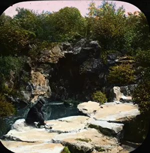 Grotto Prints: Liverpool - A Grotto in Sefton Park
