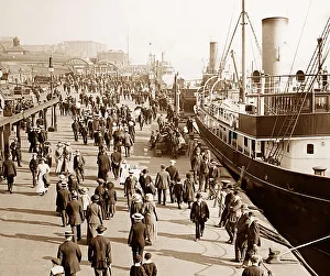 Liverpool Landing Stage, Victorian period