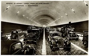 Liverpool, Merseyside - The Queensway Mersey Tunnel