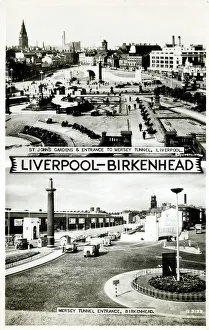 Liverpool, Merseyside - The Queensway Mersey Tunnel