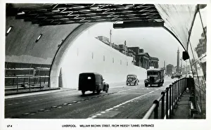 Liverpool, Merseyside - The Queensway Mersey Tunnel