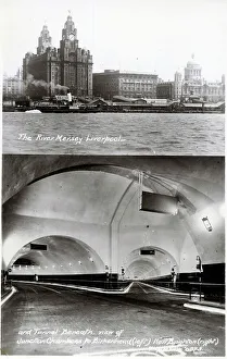 Liverpool, Merseyside - The Queensway Mersey Tunnel