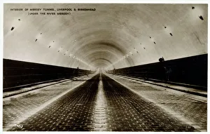 Liverpool, Merseyside - The Queensway Mersey Tunnel