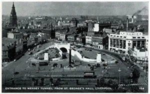 Liverpool, Merseyside - The Queensway Mersey Tunnel