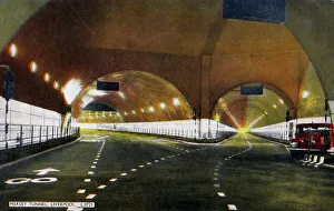 Liverpool, Merseyside - The Queensway Mersey Tunnel
