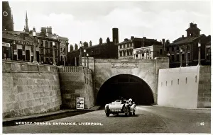 Liverpool, Merseyside - The Queensway Mersey Tunnel