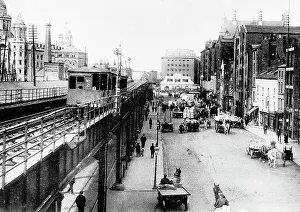 Overhead Prints: Liverpool Overhead Railway