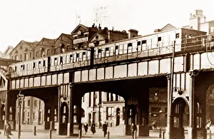 Liverpool Overhead Railway, early 1900s