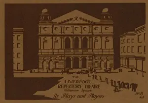 Symmetrical Prints: Liverpool Repertory Theatre, Williamson Square, Liverpool