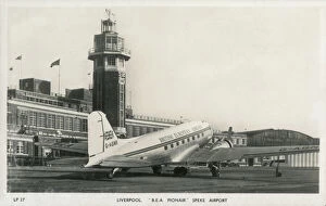 Airlines Collection: Liverpool Speke Airport - A BEA Pionair