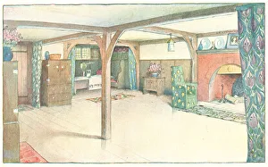 Hangings Prints: Living Hall